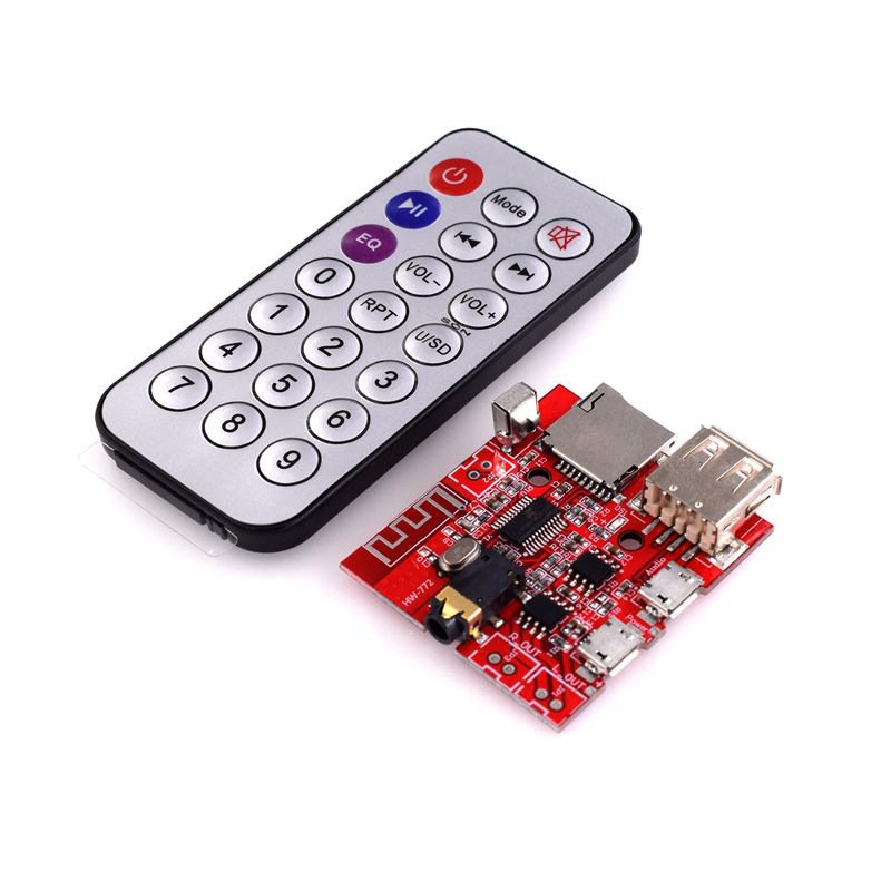 HW-772 Bluetooth 4.1 circuit board WAV APE FLAC MP3 decoding module audio receiver board Car speaker amplifier